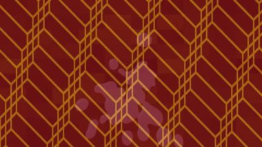 Soyut hareket desenli fütüristik video üretimi için dinamik dijital arkaplan