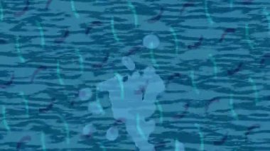 Benzersiz dijital hareket grafiklerine sahip yaratıcı sinematik projeler için yumuşak animasyon yüzeyi