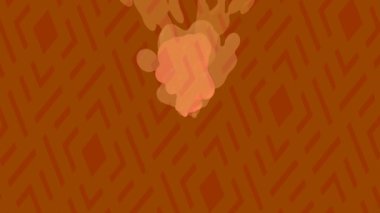 Dijital doku yüzey tasarım biçimi ile modern video animasyonu için gelişmiş hareket grafikleri