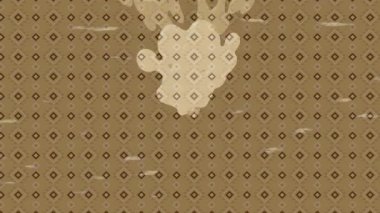 Benzersiz dijital animasyon tarzı grafikleri olan yaratıcı ortam tasarımı için yenilikçi hareket dokusu