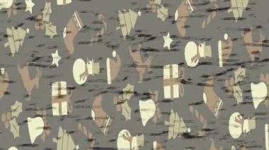 Benzersiz hareket grafikleri tasarım sanatına sahip yaratıcı film üretimi için özet bir arkaplan