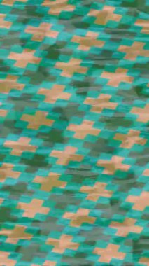 Benzersiz dijital animasyon tarzı grafikleri olan yaratıcı ortam tasarımı için yenilikçi hareket dokusu