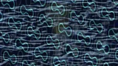 Modern medya üretimi için fütüristik dijital soyut doku sinematik tarz hareketli grafik ögesi