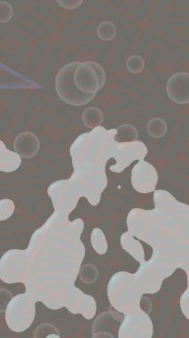 Benzersiz hareket grafikleri tasarım sanatına sahip yaratıcı film üretimi için özet bir arkaplan