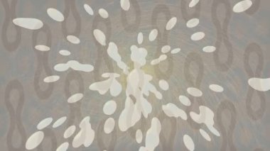 Organik desenli yüzey giriş stili video film sanatı ile soyut arkaplan tasarımı