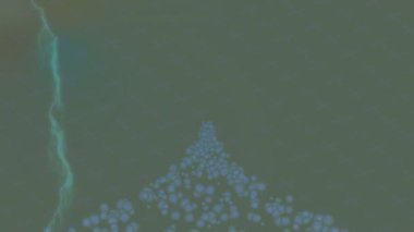 Estetik doku arkaplan tasarımı renkli hareket grafikleri ile moda film giriş profosyoneli