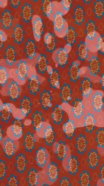 Organik desenli yüzey giriş stili video film sanatı ile soyut arkaplan tasarımı