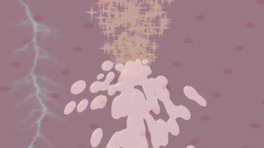 Yaratıcı video düzenleme film arkaplan tasarımı için minimalist organik hareket grafikleri