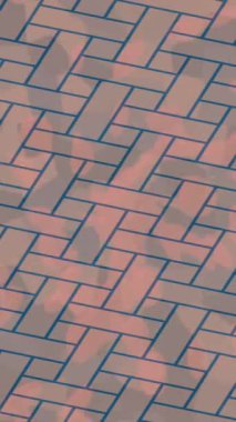 Benzersiz video giriş tasarımı projeleri için detaylı yüzey kalıbı film animasyon stili grafik girişi