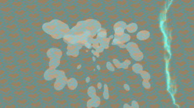 Estetik doku arkaplan tasarımı renkli hareket grafikleri ile moda film giriş profosyoneli