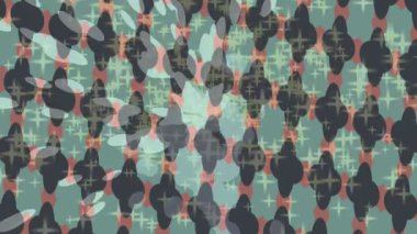 Benzersiz dijital hareket grafiklerine sahip yaratıcı sinematik projeler için yumuşak animasyon yüzeyi