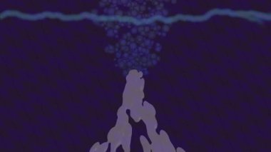 Benzersiz hareket dokusu tasarım sanatı ile profesyonel video düzenleme için modern soyut grafikler