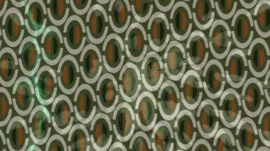 Soyut hareket desenli fütüristik video üretimi için dinamik dijital arkaplan