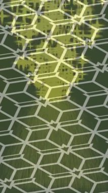 Organik desenli yüzey giriş stili video film sanatı ile soyut arkaplan tasarımı