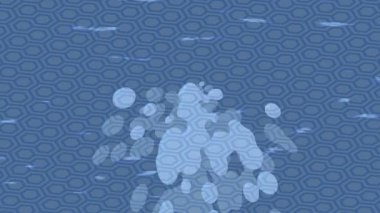 Benzersiz dijital hareket grafiklerine sahip yaratıcı sinematik projeler için yumuşak animasyon yüzeyi