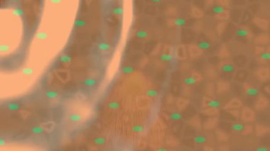 Benzersiz video giriş tasarımı projeleri için detaylı yüzey kalıbı film animasyon stili grafik girişi