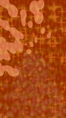 Benzersiz dijital animasyon tarzı grafikleri olan yaratıcı ortam tasarımı için yenilikçi hareket dokusu