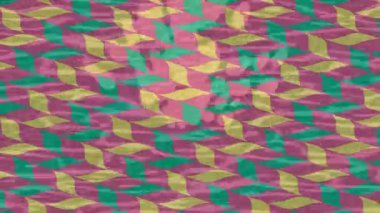 Soyut hareket desenli fütüristik video üretimi için dinamik dijital arkaplan