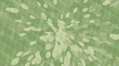 Soyut hareket desenli fütüristik video üretimi için dinamik dijital arkaplan