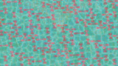 Benzersiz hareket dokusu tasarım sanatı ile profesyonel video düzenleme için modern soyut grafikler