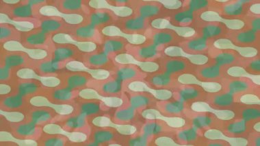 Organik desenli yüzey giriş stili video film sanatı ile soyut arkaplan tasarımı