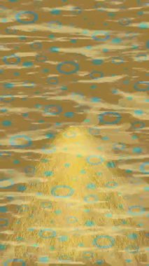 Lüks hareket projeleri için soyut tasarım stili animasyonu olan üst düzey dijital doku