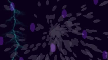 Estetik doku arkaplan tasarımı renkli hareket grafikleri ile moda film giriş profosyoneli