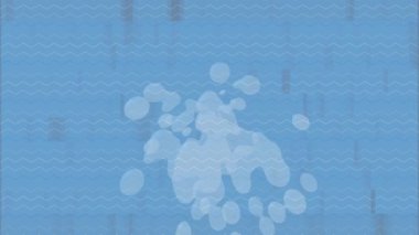 Benzersiz video giriş tasarımı projeleri için detaylı yüzey kalıbı film animasyon stili grafik girişi