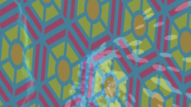 Benzersiz hareket dokusu tasarım sanatı ile profesyonel video düzenleme için modern soyut grafikler