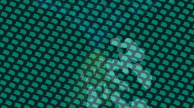 Benzersiz hareket grafikleri tasarım sanatına sahip yaratıcı film üretimi için özet bir arkaplan