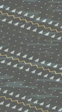 Lüks hareket projeleri için soyut tasarım stili animasyonu olan üst düzey dijital doku