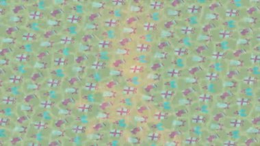 Organik desenli yüzey giriş stili video film sanatı ile soyut arkaplan tasarımı