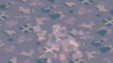 Yaratıcı video düzenleme film arkaplan tasarımı için minimalist organik hareket grafikleri