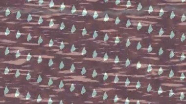 Soyut hareket desenli fütüristik video üretimi için dinamik dijital arkaplan