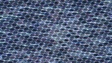 Benzersiz dijital animasyon tarzı grafikleri olan yaratıcı ortam tasarımı için yenilikçi hareket dokusu