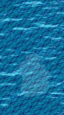 Lüks hareket projeleri için soyut tasarım stili animasyonu olan üst düzey dijital doku