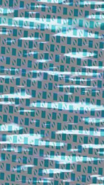 Soyut hareket desenli fütüristik video üretimi için dinamik dijital arkaplan