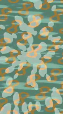 Organik desenli yüzey giriş stili video film sanatı ile soyut arkaplan tasarımı