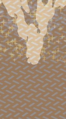 Soyut hareket desenli fütüristik video üretimi için dinamik dijital arkaplan