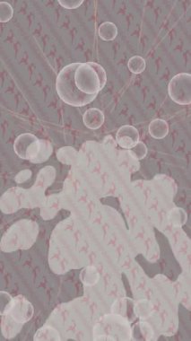 Soyut hareket desenli fütüristik video üretimi için dinamik dijital arkaplan