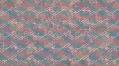 Benzersiz hareket dokusu tasarım sanatı ile profesyonel video düzenleme için modern soyut grafikler