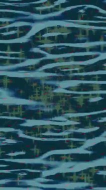 Modern medya üretimi için fütüristik dijital soyut doku sinematik tarz hareketli grafik ögesi