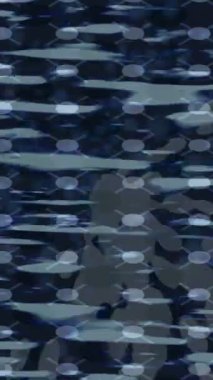 Benzersiz dijital animasyon tarzı grafikleri olan yaratıcı ortam tasarımı için yenilikçi hareket dokusu