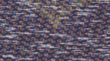 Modern medya üretimi için fütüristik dijital soyut doku sinematik tarz hareketli grafik ögesi