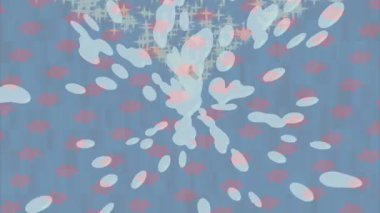 Benzersiz hareket grafikleri tasarım sanatına sahip yaratıcı film üretimi için özet bir arkaplan