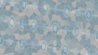 Soyut hareket desenli fütüristik video üretimi için dinamik dijital arkaplan