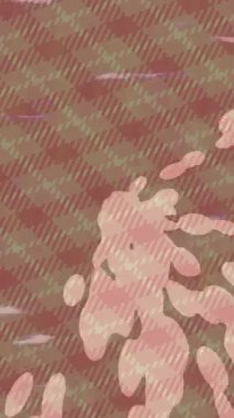 Benzersiz dijital animasyon tarzı grafikleri olan yaratıcı ortam tasarımı için yenilikçi hareket dokusu