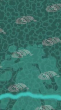 Yaratıcı video düzenleme film arkaplan tasarımı için minimalist organik hareket grafikleri