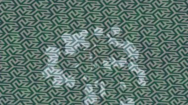 Dijital doku yüzey tasarım biçimi ile modern video animasyonu için gelişmiş hareket grafikleri