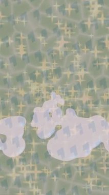 Benzersiz dijital hareket grafiklerine sahip yaratıcı sinematik projeler için yumuşak animasyon yüzeyi